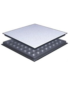 Concrete filled panels with laminate surface shown with underside