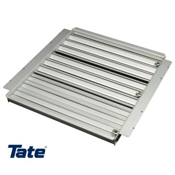 Drop in damper allows data center operators to individually adjust airflow to three zones within the rack – top, middle and bottom.