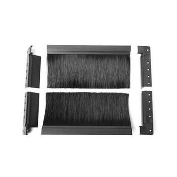 Use the Flush Mount Brush Kit to seal access floor holes that require custom size installation.