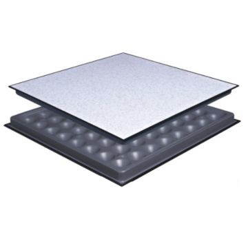 All Steel Kit has a hard surface static dissipative floor finish called HPL or High Pressure Laminate.