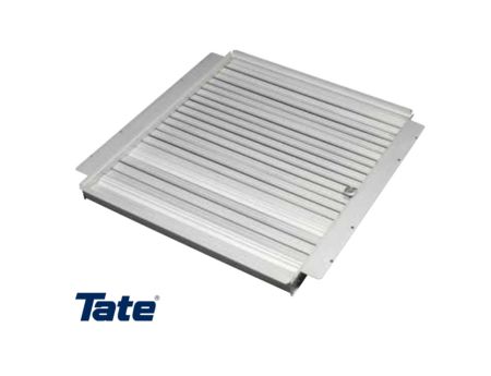 Tate’s Single-zone Opposed Blade Damper drop in design for Tate systems.