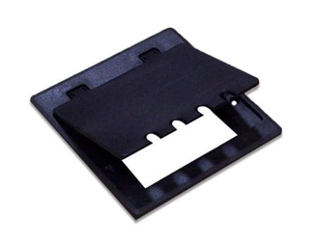 Holes allow cables to pass while the lid is securely closed