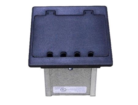 Box is reusable and has a durable black frame that will last for years. 