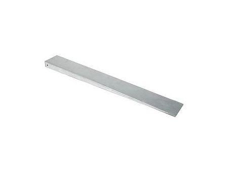 Ramp sections in a 4" width can be joined together to form a ramp of any width. Standard ramp slope is 1:12.