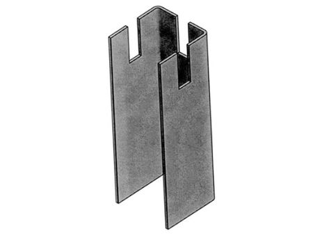 This Vertical Support elevates the cable tray off the floor to allow for free air flow.