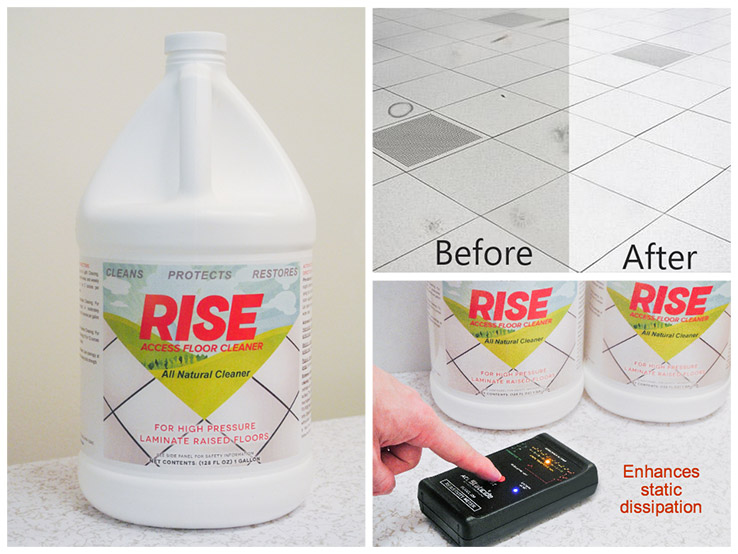rise access floor cleaner